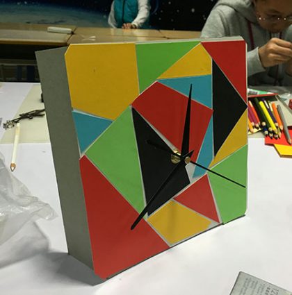 创意时钟DIY工作坊剪影